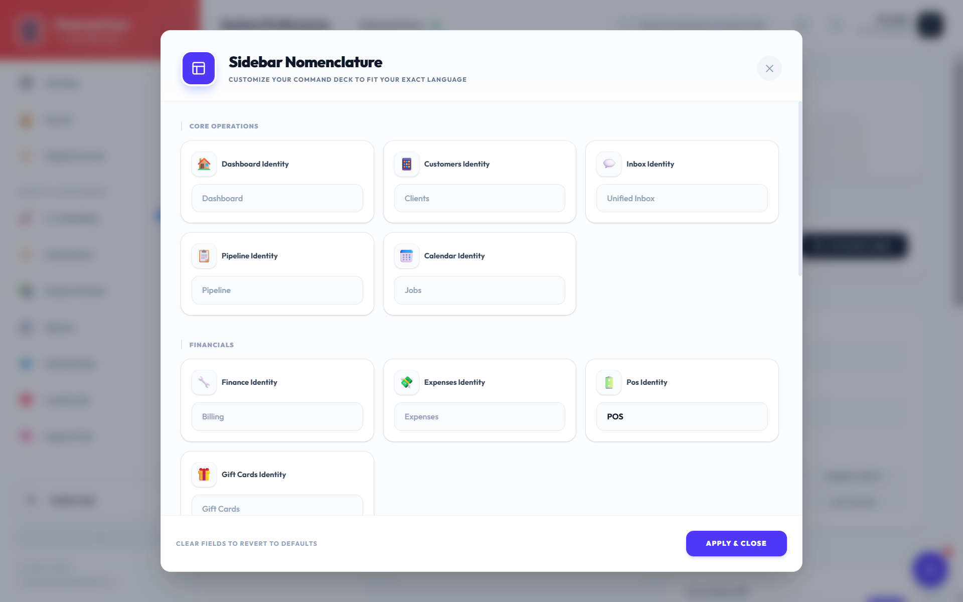 Memberships