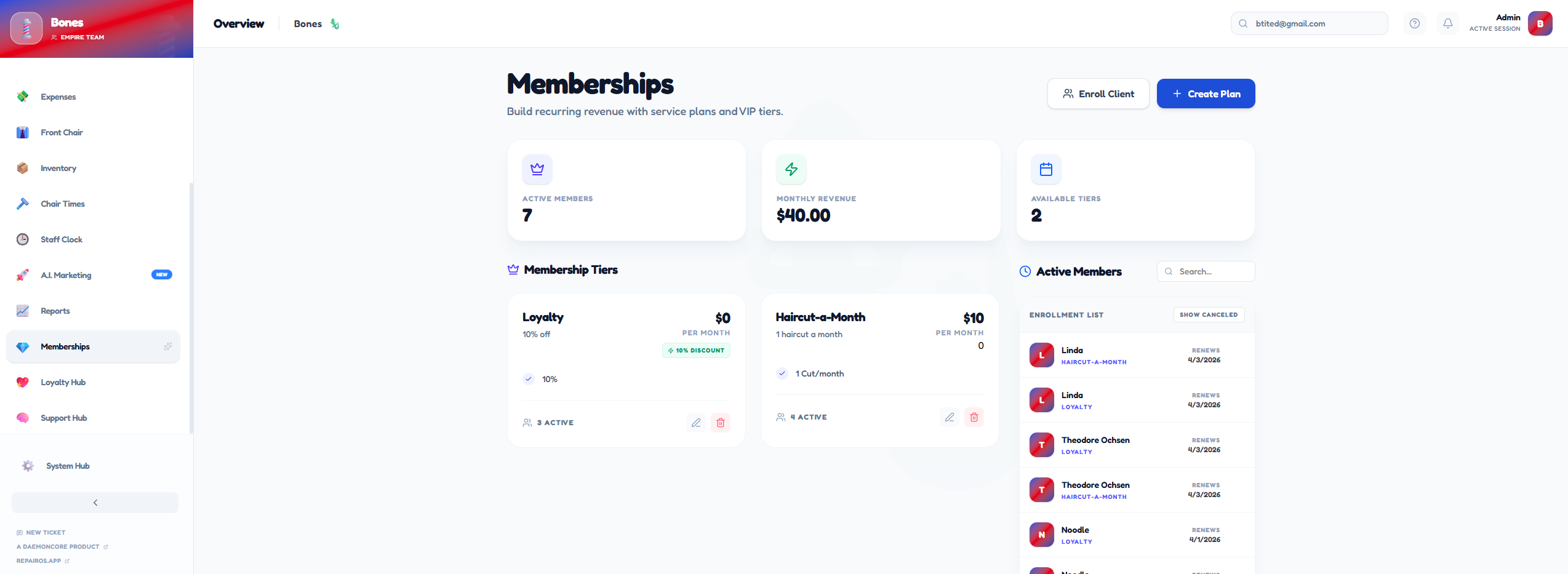 Loyalty Dashboard 2