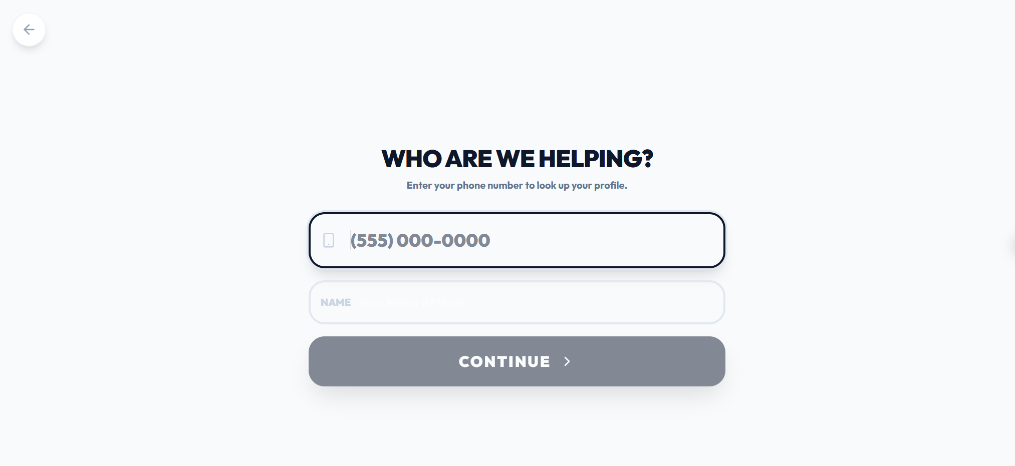 Kiosk Mode Interface Detail 2